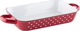 Riess Country Pünktchen Rot Bratpfanne 26x17cm