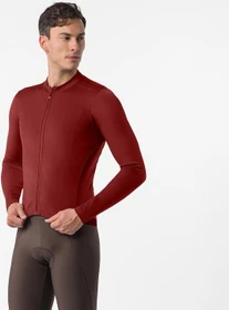Castelli Espresso Thermal 2 Trikot langarm garnet (Herren)