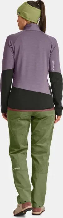 Ortovox Fleece Rib Funktionsjacke wild berry (Damen)