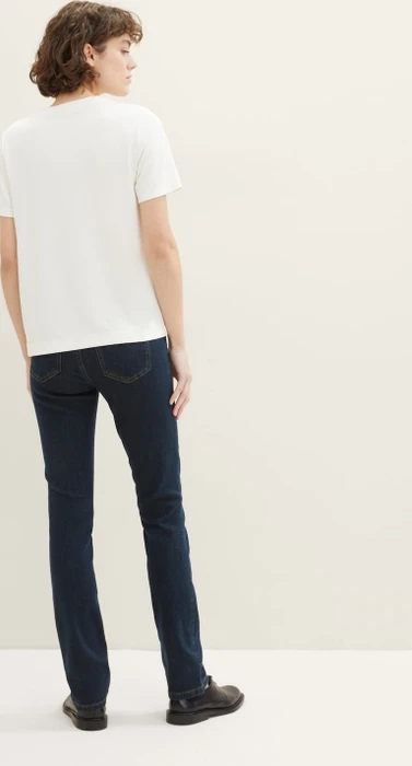 Tom Tailor Alexa Straight Jeans Jeans clean rinsed blue denim (Damen)
