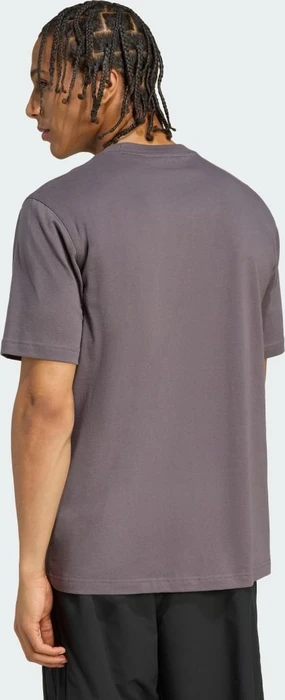 adidas Trefoil Essentials T-Shirt kurzarm grey strata (Herren)
