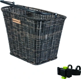 Basil Bremen Rattan Look KF Lenkerkorb braun