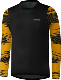 Shimano Myoko Trikot langarm gelb (Herren)