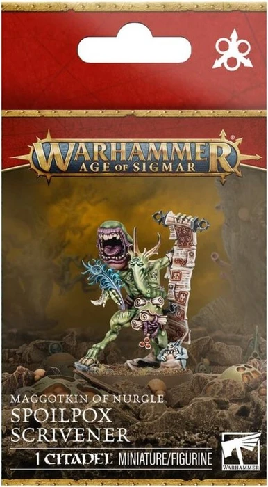 Games Workshop Warhammer Age of Sigmar - Maggotkin of Nurgle - Spoilpox Scrivener