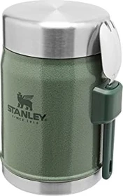Stanley Classic Legendary Food Jar + Spork Isolier-Speisegefäß 400ml hammertone green