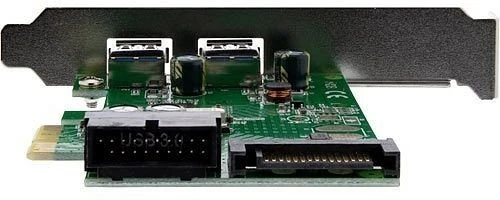 InLine Schnittstellenkarte, 2x USB-A 3.0, 1x USB 3.0 Pin Header, PCIe x1