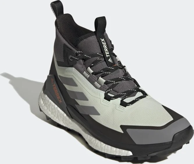 adidas Terrex Free Hiker 2 GTX linen green/grey three/impact orange (Herren)