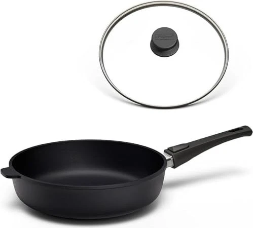 Hoffmann Hochrandpfanne mit Deckel 24cm
