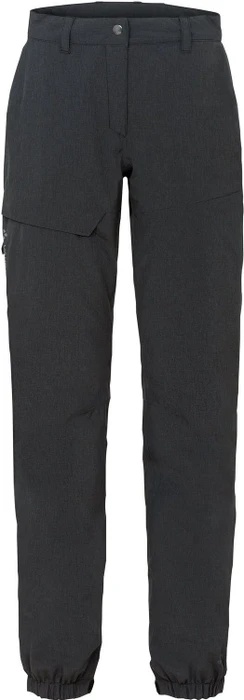 Vaude Yaras Warm Rain Fahrradhose lang black uni (Damen)