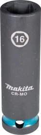 Makita Impact Black Außensechskant Steckschlüssel 1/2", 16x81.5mm