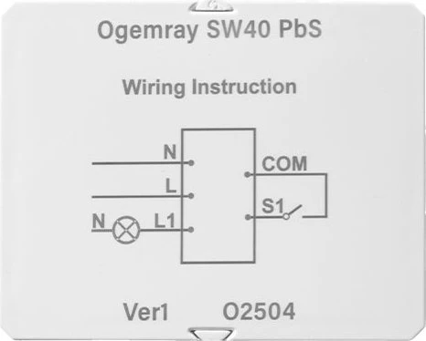 Shelly Ogemray Smarter Relaisschalter, 25A, Schaltaktor