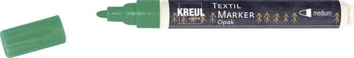 Kreul Textil Marker Opak medium grün
