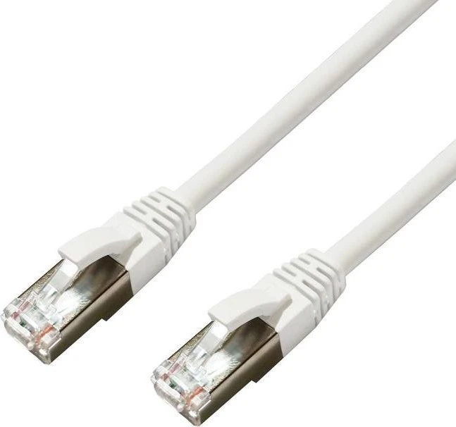 MicroConnect Patchkabel, Cat6a, S/FTP, RJ-45/RJ-45, 2m, weiß