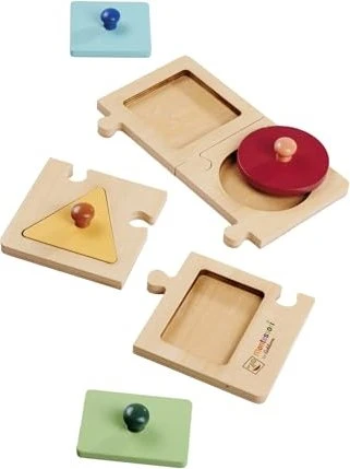 Eichhorn Montessori Lern-Puzzle Formen