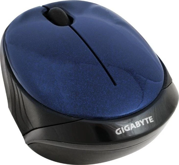 GIGABYTE Aire M1 Retractable Optical Mouse blau, USB