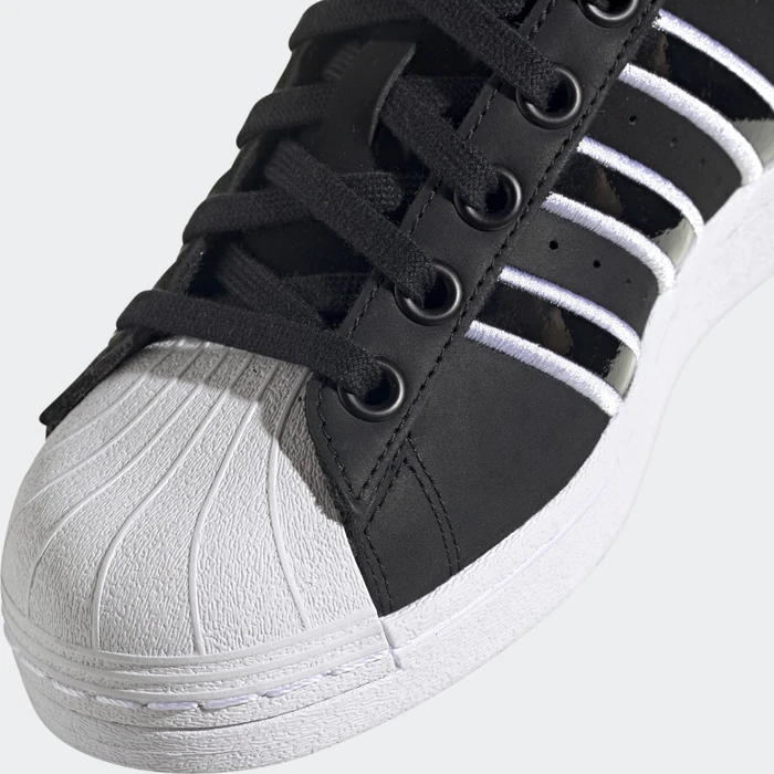 adidas Superstar Up core black/cloud white/vivid red (Damen)