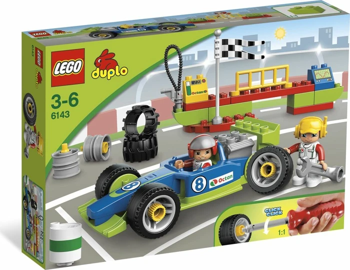 LEGO DUPLO Stadt - Rennfahrzeug