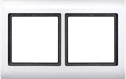 Merten Aquadesign Rahmen 2fach, polarweiß
