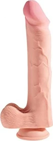 Pipedream King Cock Plus 12" Triple Density Cock with Balls