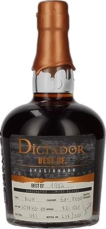 Dictador Best of 1972 700ml