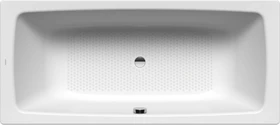 Kaldewei Cayono Duo 724 Badewanne 170x75x41cm, Vollantislip, Perl-Effekt, alpinweiß