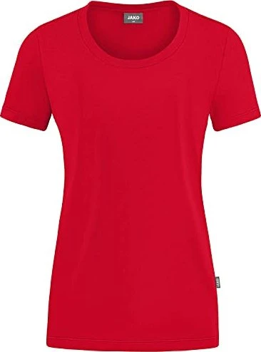 Jako Organic Stretch T-Shirt kurzarm rot