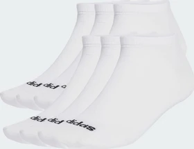 adidas Linear Crew Cushioned Socken weiß/schwarz, 6 Paare