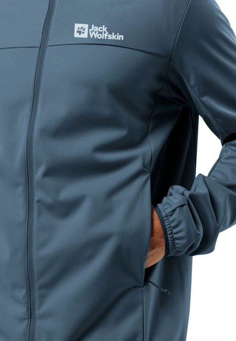 Jack Wolfskin Feldberg Hoody Funktionsjacke midnight sky (Herren)