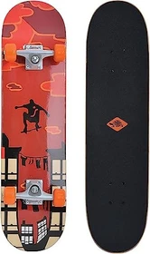 Schildkröt Kicker Komplettboard red parkour