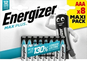 Energizer Max Plus Micro AAA, 8er-Pack
