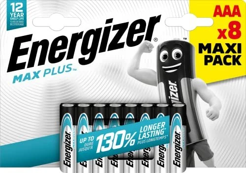 Energizer Max Plus Micro AAA, 8er-Pack