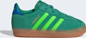 adidas Gazelle Comfort Closure Elastic Laces semi court green/solar green/blue bird (Junior)