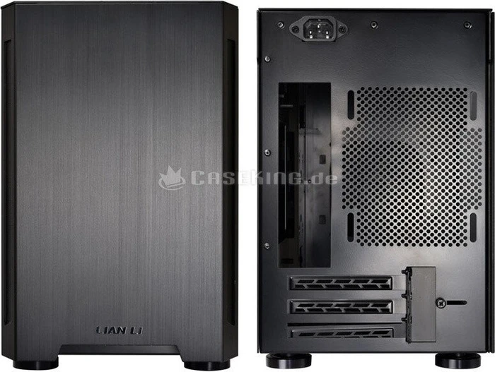 Lian Li TU150, schwarz, Glasfenster, Mini-ITX