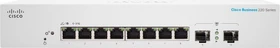 Cisco Business 220 Desktop Gigabit Smart Switch, 8x RJ-45, 2x SFP (CBS220-8T-E-2G)