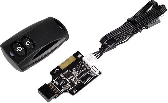 SilverStone ES02 kabelloser Ein-/Ausschalter mit Fernbedienung für PC