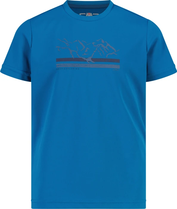 CMP Funktionsshirt kurzarm pacific/flame (Junior)