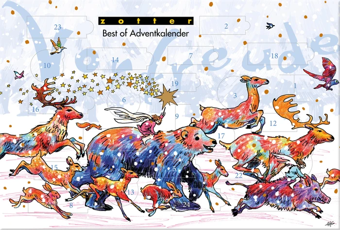Zotter Bio Best of Adventskalender 300g