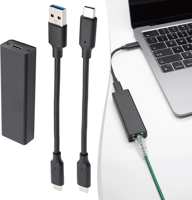 Diverse WP-UT5 5G LAN-Adapter, RJ-45, USB-C 3.1 [Buchse] (verschiedene Markenbezeichnungen)