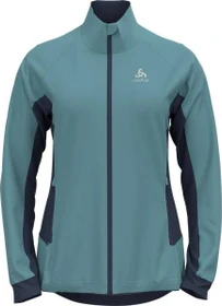 Odlo Brensholmen Funktionsjacke reef waters/dark sapphire (Damen)