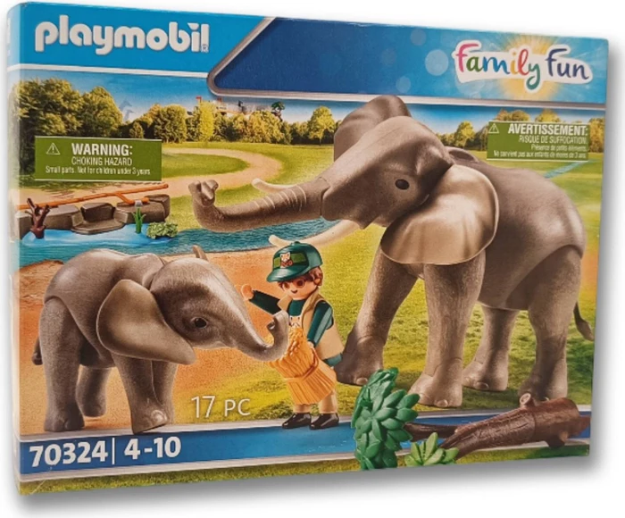 playmobil Family Fun Elefanten im Freigehege