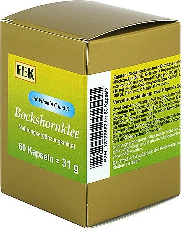 FBK-Pharma Bockshornklee Kapseln, 60 Stück