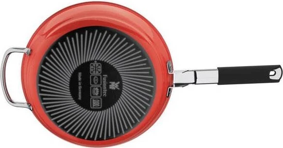 WMF Fusiontec Mineral Stielpfanne 28cm rot