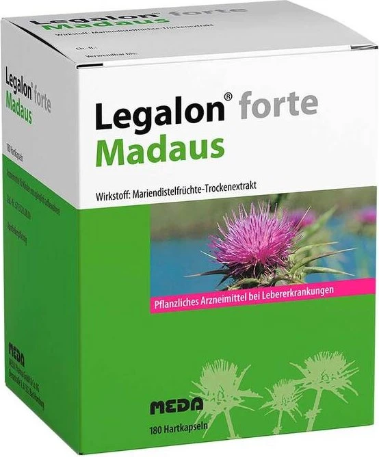 Legalon forte Madaus Hartkapseln, 180 Stück