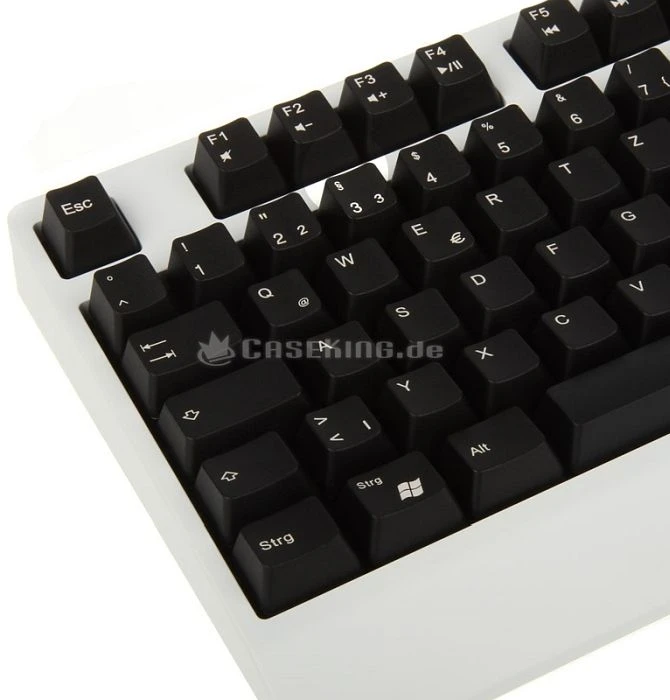 BenQ Zowie Celeritas Pro Gaming Keyboard &, schwarz/weiß, MX RED, PS/2 & USB, DE