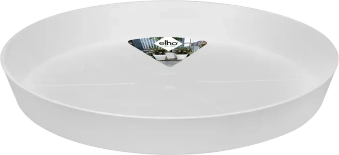 Elho Loft Urban Blumentopfuntersetzer rund 28cm seidenweiß