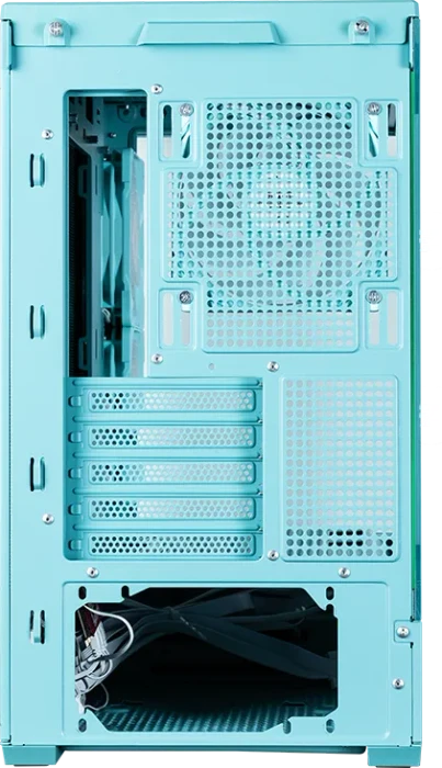 Zalman P30 [V2] Mint, türkis, Glasfenster