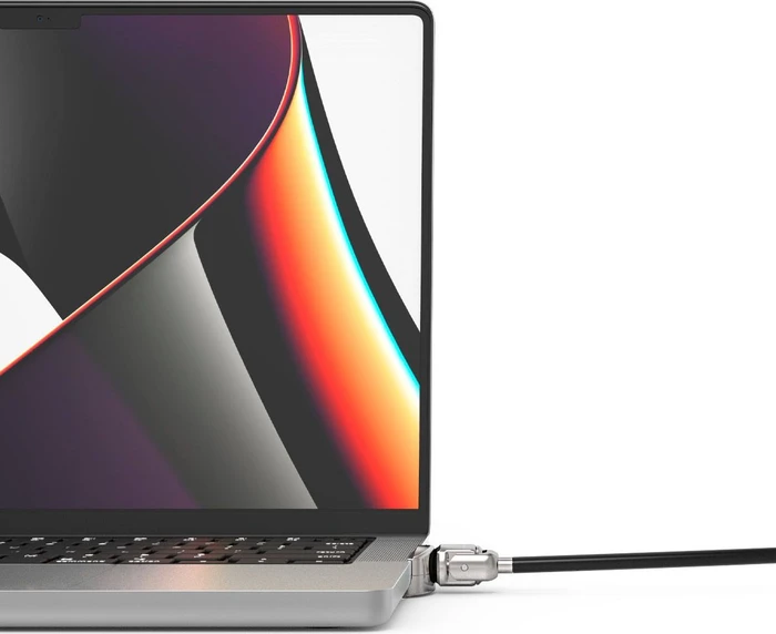 Compulocks MacBook Pro 14" (M1, M2, M3), silber/schwarz