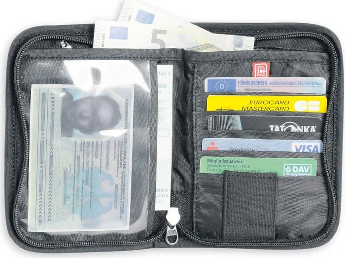 Tatonka Travel Zip M RFID Reisebörse schwarz