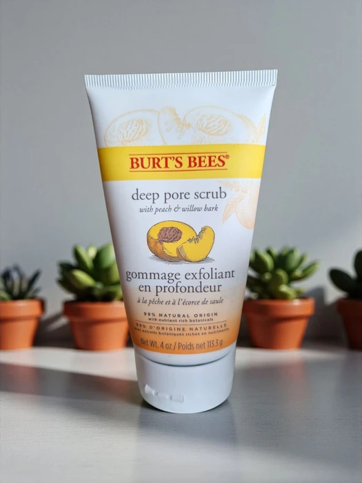 Burt's Bees Pfirsich & Weidenrinde Gesichtspeeling, 110g