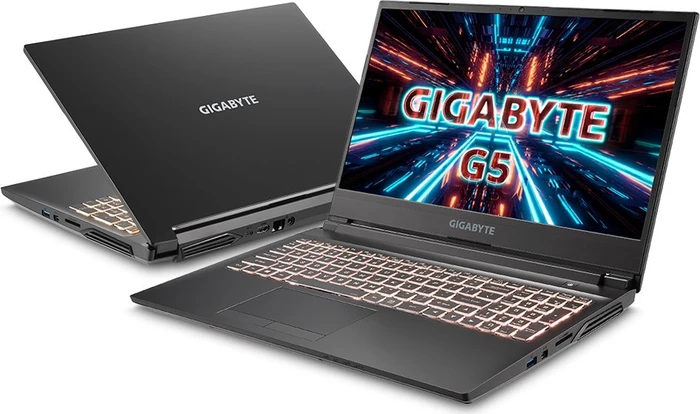 GIGABYTE G5, Core i5-10500H, 16GB RAM, 512GB SSD, GeForce RTX 3060, DE